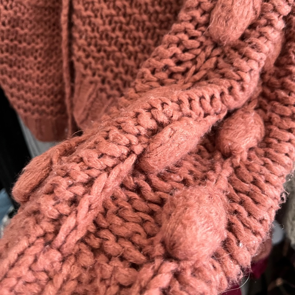 Bubble Sleeve Cardigan
